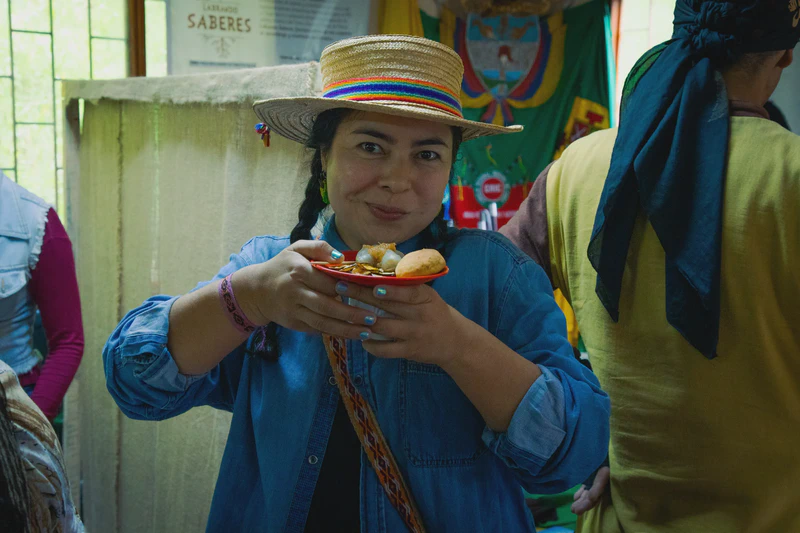 Minga de intercambio de semillas, sabores y poderes