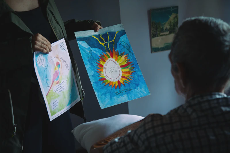 Ascender a lo hondo: dibujos, acuarelas, montañas y cosmogramas de Franz Xaver Faust