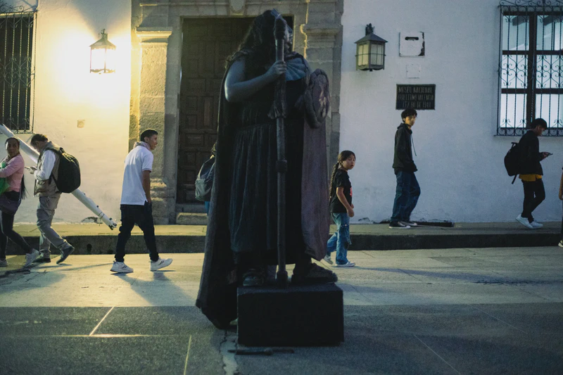 La palabra dicha / Performance de Eider Yangana